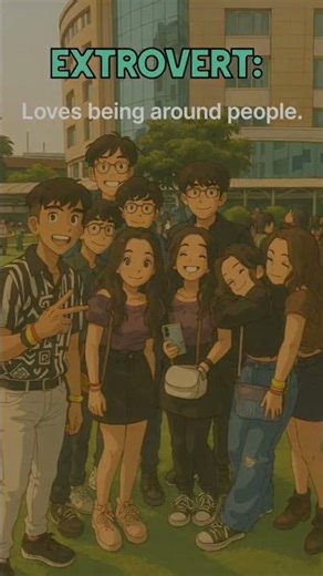 Introverted💭 Extroverted🗣 Ambiverted⚖️ #foryou #real #personality #viralvideo #youtubeshorts #viral