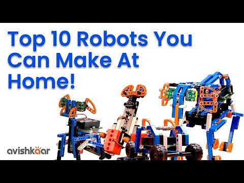 Top 10 DIY Robots You Can Make at Home Easily (2023) | Building Robots at Home | Robot Toys for Kids