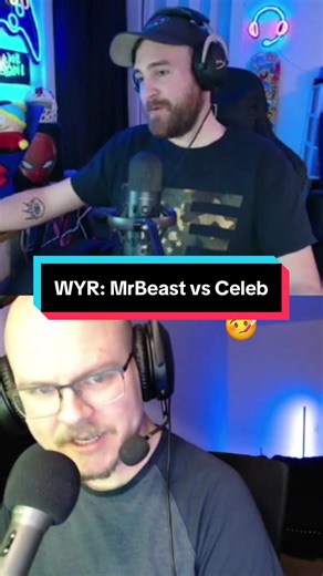 Would You Rather: MrBeast vs. Celebrities Challenge