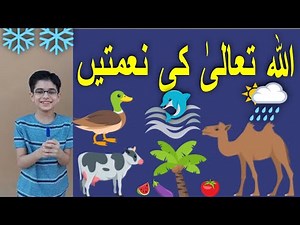 Allah Ki Naimatain | Urdu Pehli Kitab