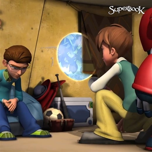 Jesus rode into Jerusalem on a donkey, while the people shouted, “Hosanna!” ❤️ The prophecy of the true Messiah humbly riding on a donkey was fulfilled! ✨🙌🌿 . . . . . SUPERBOOK Bringing Bible Stories and Jesus' love to kids everywhere Series App Academy Outreach | Superbook