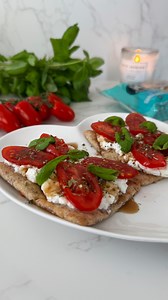 2.1K views · 15 reactions | AD | Caprese-Inspired Rye Snack Bread...