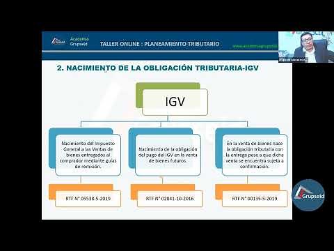 Nacimiento de la obligacion tributaria en el IGV-Planeamiento tributario 2023
