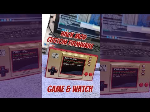 Game and Watch Custom firmware Retro Go 64MB Mod SD Multi sistemas