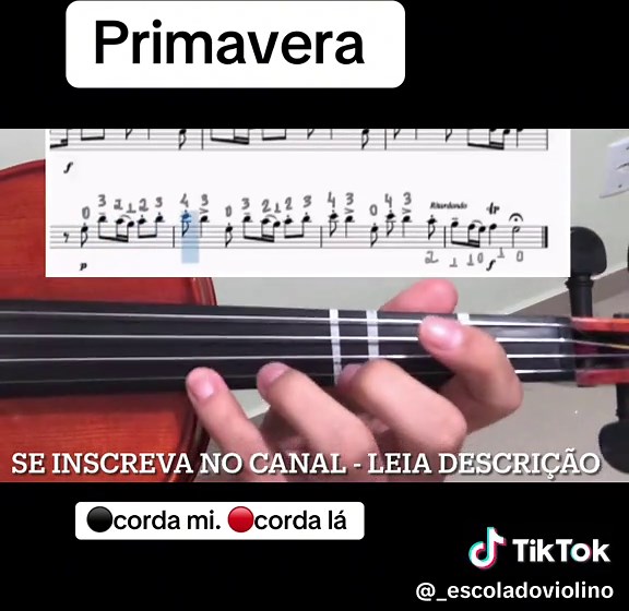 Como Tocar Violino: Tutorial de Primavera de Vivaldi