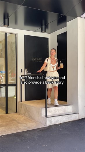 Fashionable Friend Photoshoot at Hotel Entrance