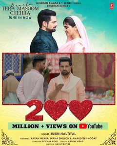 394K views · 900 shares | One of our favourite Jubin Nautiyal song that always stirs our hearts. This heart-warming love tune #BewafaTeraMasoomChehra has reached 200M! Tune in now: #tseries #BhushanKumar Jubin Nautiyal Rochak Kohli RashmiVirag #KaranMehra Ihana Dhillon Amardeep Phogat Navjit Buttar | T-Series | Facebook