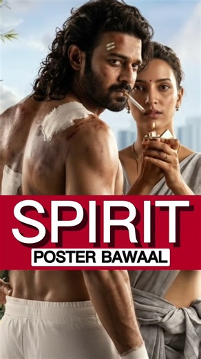 “Spirit Poster Shook the Entire Film Industry!” #Prabhas #Spirit #short