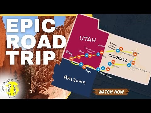 Epic Western USA Road Trip Colorado Utah Arizona Loop Itinerary | Travel Guide