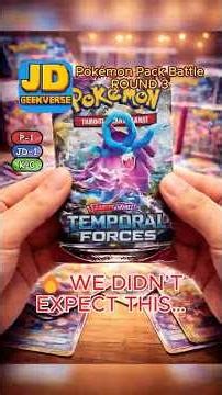 Pokémon Pack Battle FINAL ROUND 🔥 Palafin Full Art & Entei! Family Battle Ends! #jdgeekverse