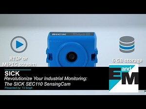 SICK | Revolutionize Your Industrial Monitoring: The SICK SEC110 SensingCam | EandM