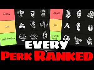 RANKING EVERY PERK in Dead By Daylight🗣️🔥|DBD Perk Tierlist 2025‼️