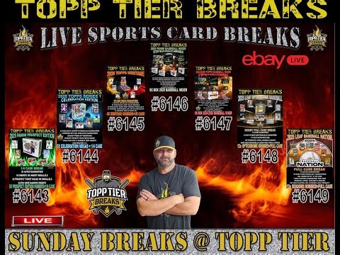 SUNDAY NIGHT BREAKS - 2025/26 TOPPS & LEAF BASEBALL BREAKS W/ AUTOGRAPHED MEMORABILIA & MUCH MORE!!!