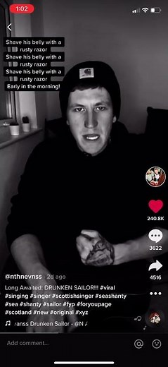 Nathan Evanss (nthnnevnss) Drunken Sailor