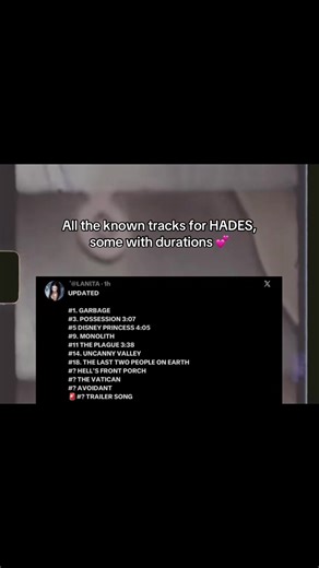 Understanding the HADES Track List