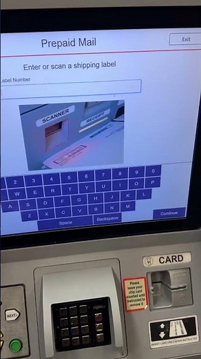How to use the self-serve kiosk at the post office with prepaid postage