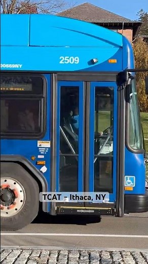 TCAT Electric Bus in Action