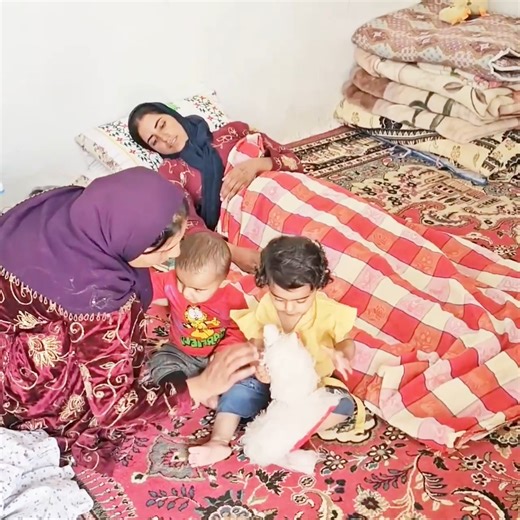 The sad life of a nomadic family Jesus' concern about the condition of the legend. | Alisa iran