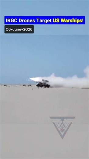 Iran Launches Qadir Missile In Gulf