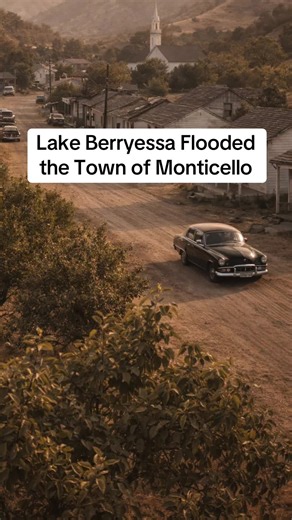 The History of Lake Berryessa and Monticello Town