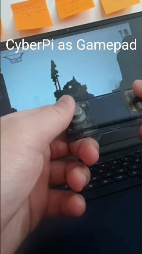 This CyberPi is a Gamepad? | First Ever! #keşfet #minecraft #gameplay