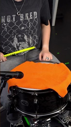 We tried every snare dampening technique... Apart from moon gels. Which one do you like best? 👀