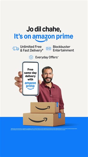 497K views | Enjoy Unlimited Free & Fast Delivery, Blockbuster Entertainment, Everyday Offers. Join Prime Now at just ₹1499/year! | Amazon India | Facebook