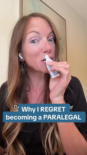 Do you regret any career decision decisions? Why I regret becoming a paralegal. #9to5life #corporategirlies #escapethe9to5 #ihatemyjob #paralegal