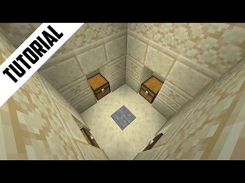 Minecraft: How to Build a Desert Temple Fosse (Step By Step)