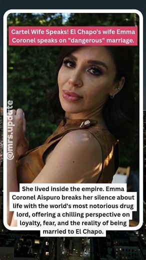 El Chapo's Wife SPEAKS OUT! 🚨 Emma Coronel Interview #ElChapo