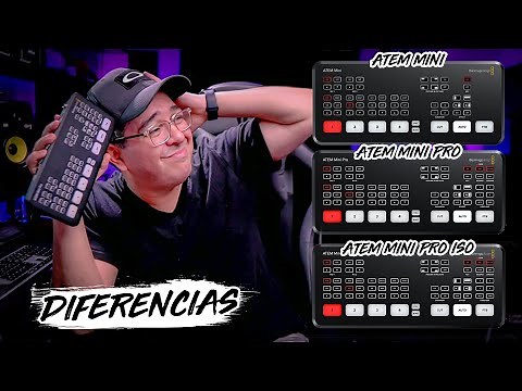 ⚪️Diferencias de ATEM mini, ATEM mini Pro y ATEM mini Pro ISO