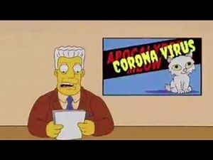 The Simpsons season 4 episode 21 Coronavirus prediction