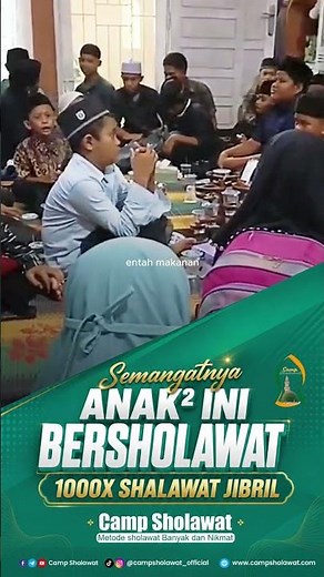 THIS CHILD'S ENTHUSIASM IN RECITING THE JIBRIL SHOLAWAT 1000 TIMES