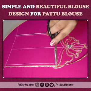 42K views · 27 reactions | Simple and beautiful blouse design || Fashion Mantra | Telugu Mantra | Facebook