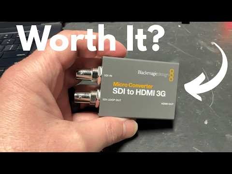 Is the Blackmagic Micro Converter SDI to HDMI 3G Worth It?