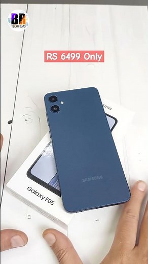 Samsung Galaxy F05 Smartphone Unboxing Asmr #shorts