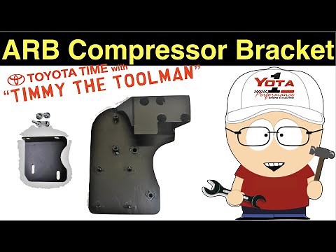 Yota 1 Performance ARB Air Compressor Bracket Install