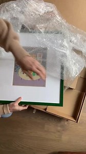 SO excited to partner with @framebridge, the easy-to-use, affordable custom framing service I have loved for years. I am so happy with how both of these original pieces (watercolor by @kaylaploszantiel and cat illustration by @amandacullin) look framed. what do you think?! #framebridge | Framebridge