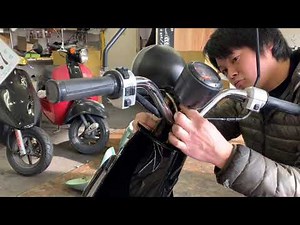 トゥデイの外装交換とシート張り替えをしました♪ばいく屋だっく