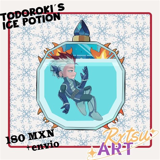 Todoroki y la poción de hielo: ¡el verano se acerca!