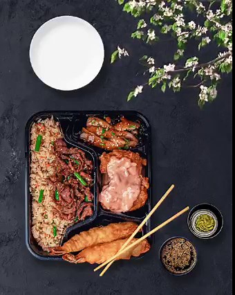 1.8K views · 24 reactions | Take home a slice of Japan with our endlessly flavorful Takeaway Bento Box! 錄 Come and dive into a delicious journey at Tokyo Express  16B, Road 112 1212 Dhaka, Dhaka Division, Bangladesh  Order now from https://www.buyherenow.com.bd/ for deliveries all day everyday! | Tokyo Express | Facebook