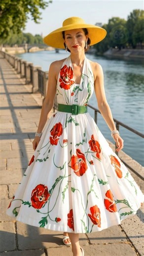 Casual 1950s Dresses & Iconic Patterns 👗 In the 1950s, everyday dresses were anything but ordinary. Polka dots, checks, stripes, florals, fruit, and playful novelty prints turned casual wear into a celebration of style. Which pattern do you love most? Music 🎵 “Parade Of Patterns” — available on our website. #1950sFashion #VintageStyle #CasualDresses #VintageMemories66 | Vintage Memories 66