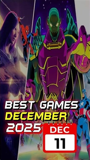 Top HUGE Game Releases on 11 of December 2025