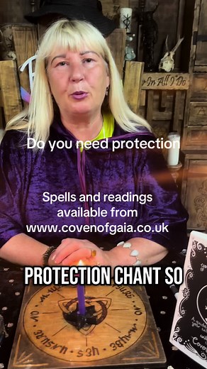 Protection Spell Ritual Using Purple Candle