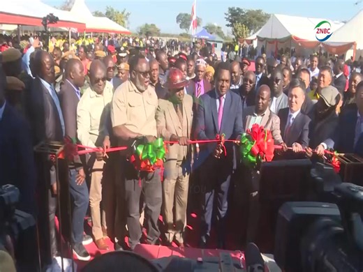 8.8K views · 547 reactions | President HICHILEMA Reopens Lubambe...