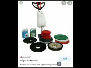 Floor Scrubbing Machine|Single disk Machine|Taski Ergodisk|Full oprate Training Class byABHAY SAXENA