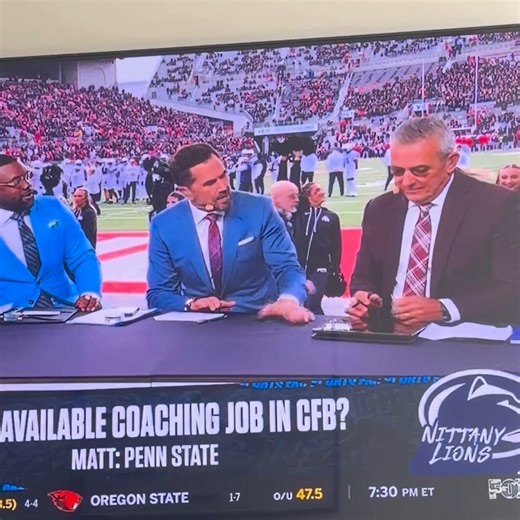 Matt Leinart mentioned that Toftrees would be one of the reasons why the Penn State job is one of the top jobs in CFB. #toftreesgolfresort #foxsports | Steve Wager