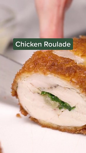 How to make Chicken Roulade #chickenroulade #stuffedchicken #chicken #recipesoftiktok