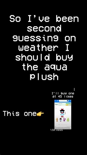 #deltarune aqua plush idea