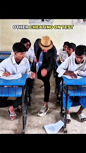 Others Students Cheating vs This Guy..